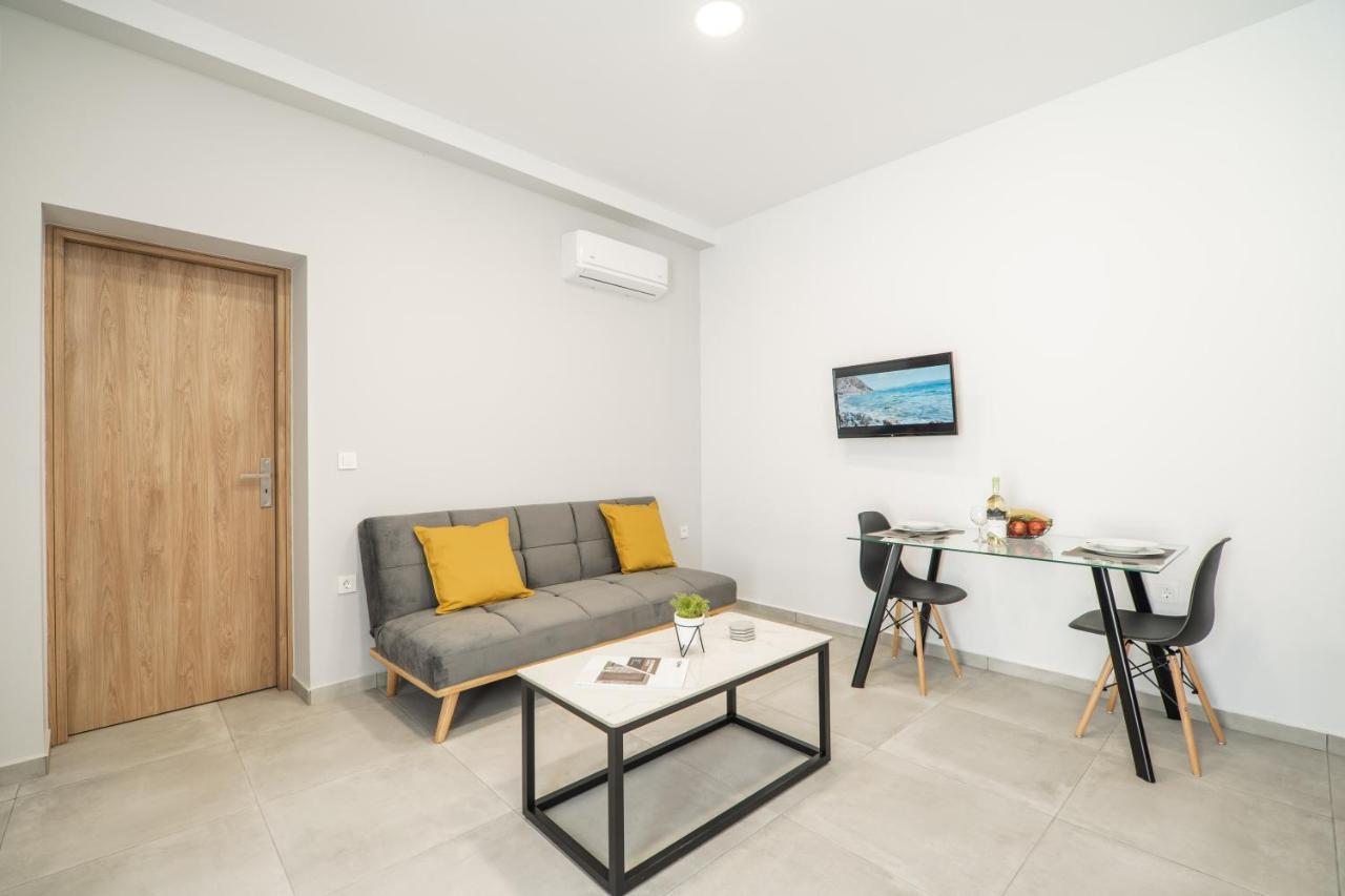 Kiani Apts Kalyves Bagian luar foto