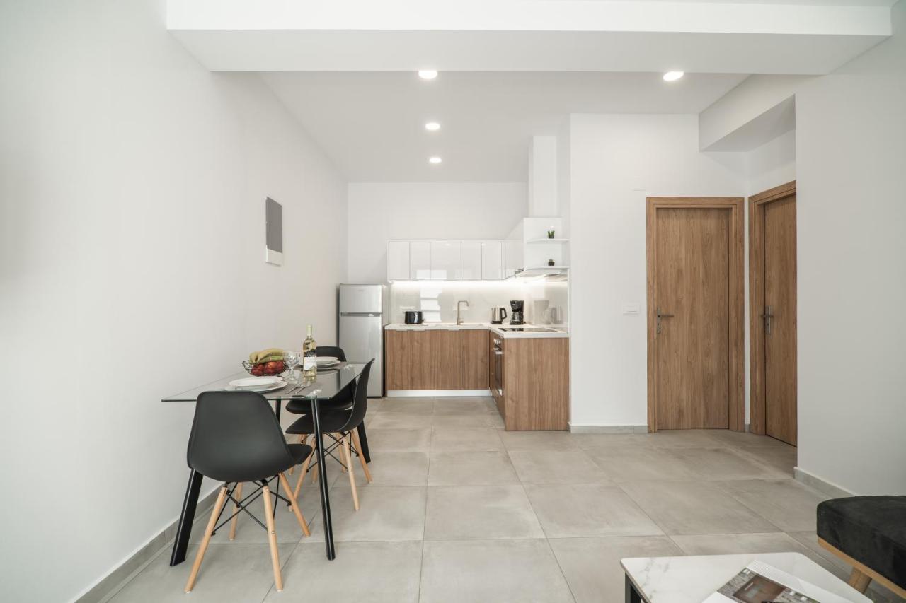 Kiani Apts Kalyves Bagian luar foto
