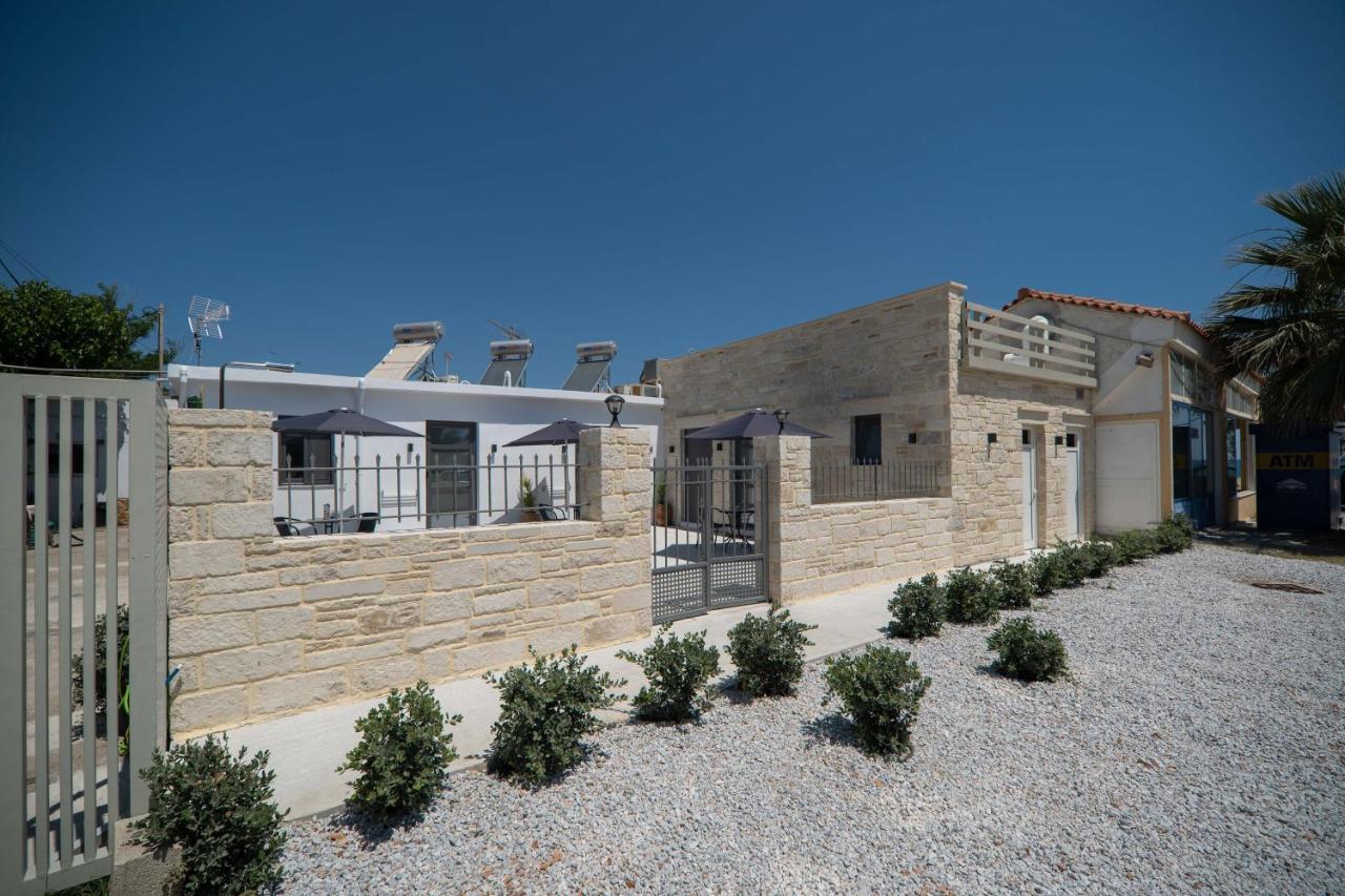 Kiani Apts Kalyves Bagian luar foto