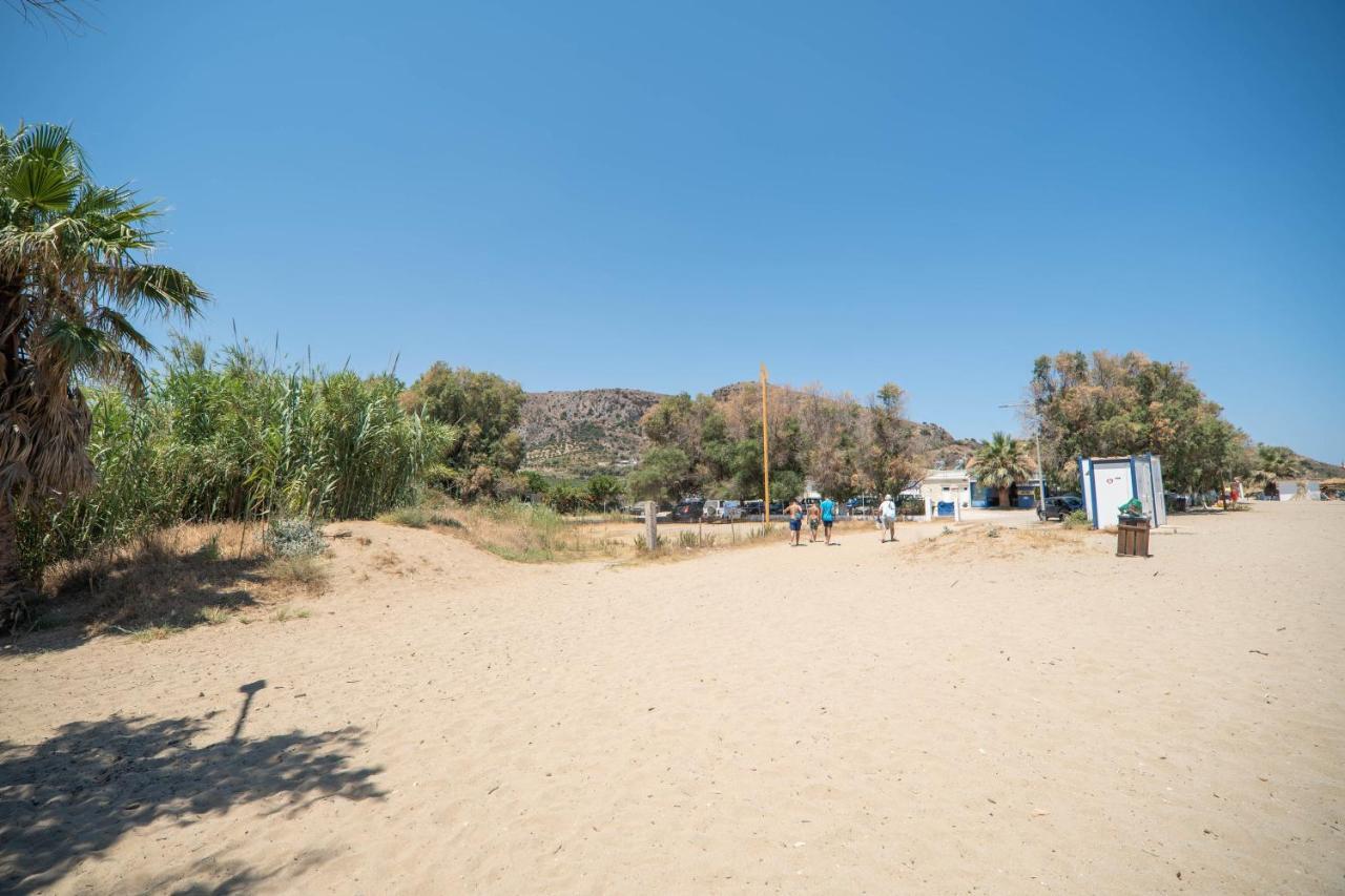 Kiani Apts Kalyves Bagian luar foto