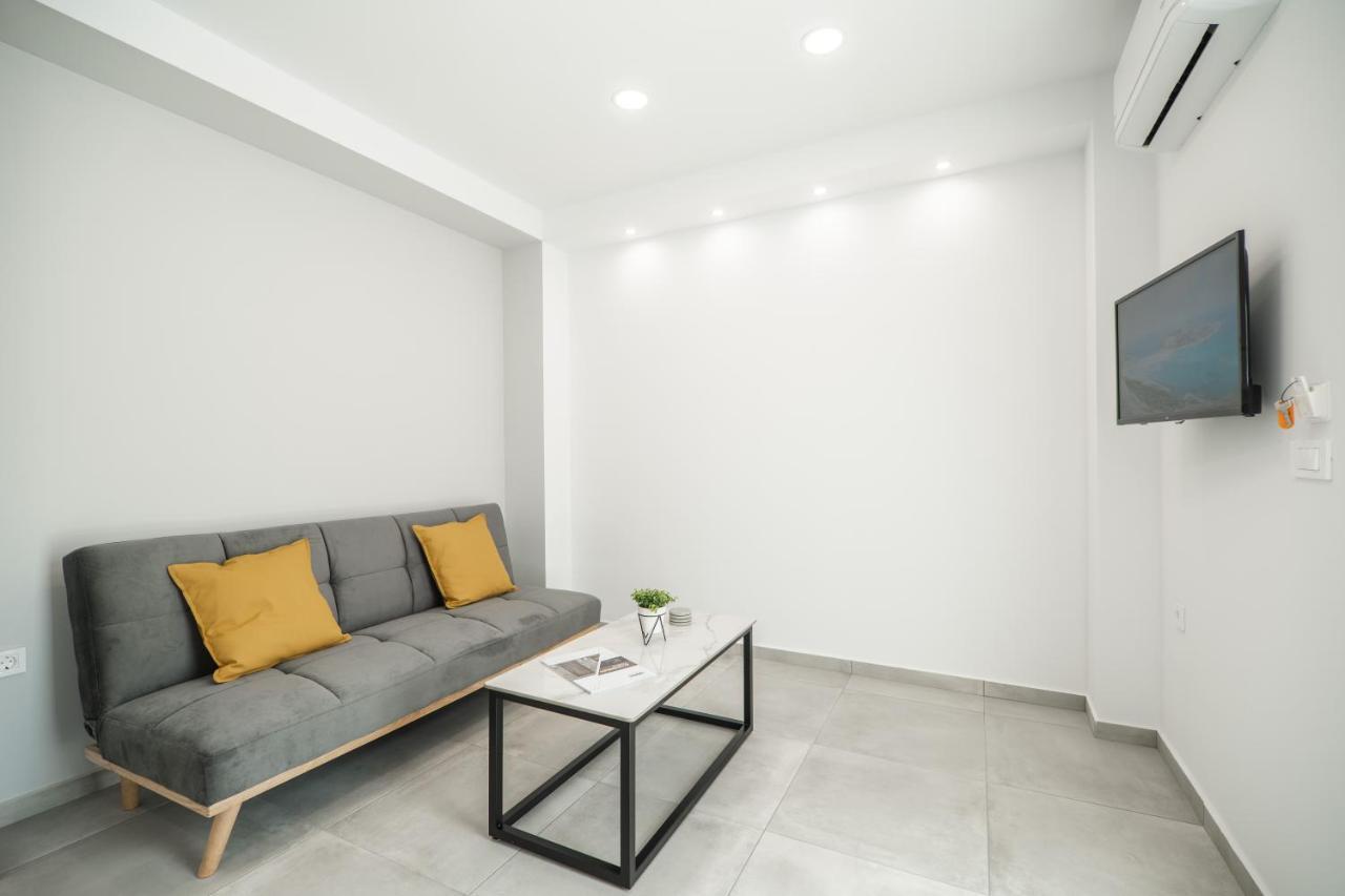 Kiani Apts Kalyves Bagian luar foto