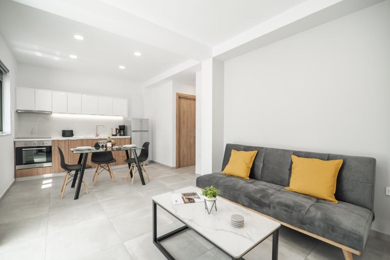 Kiani Apts Kalyves Bagian luar foto