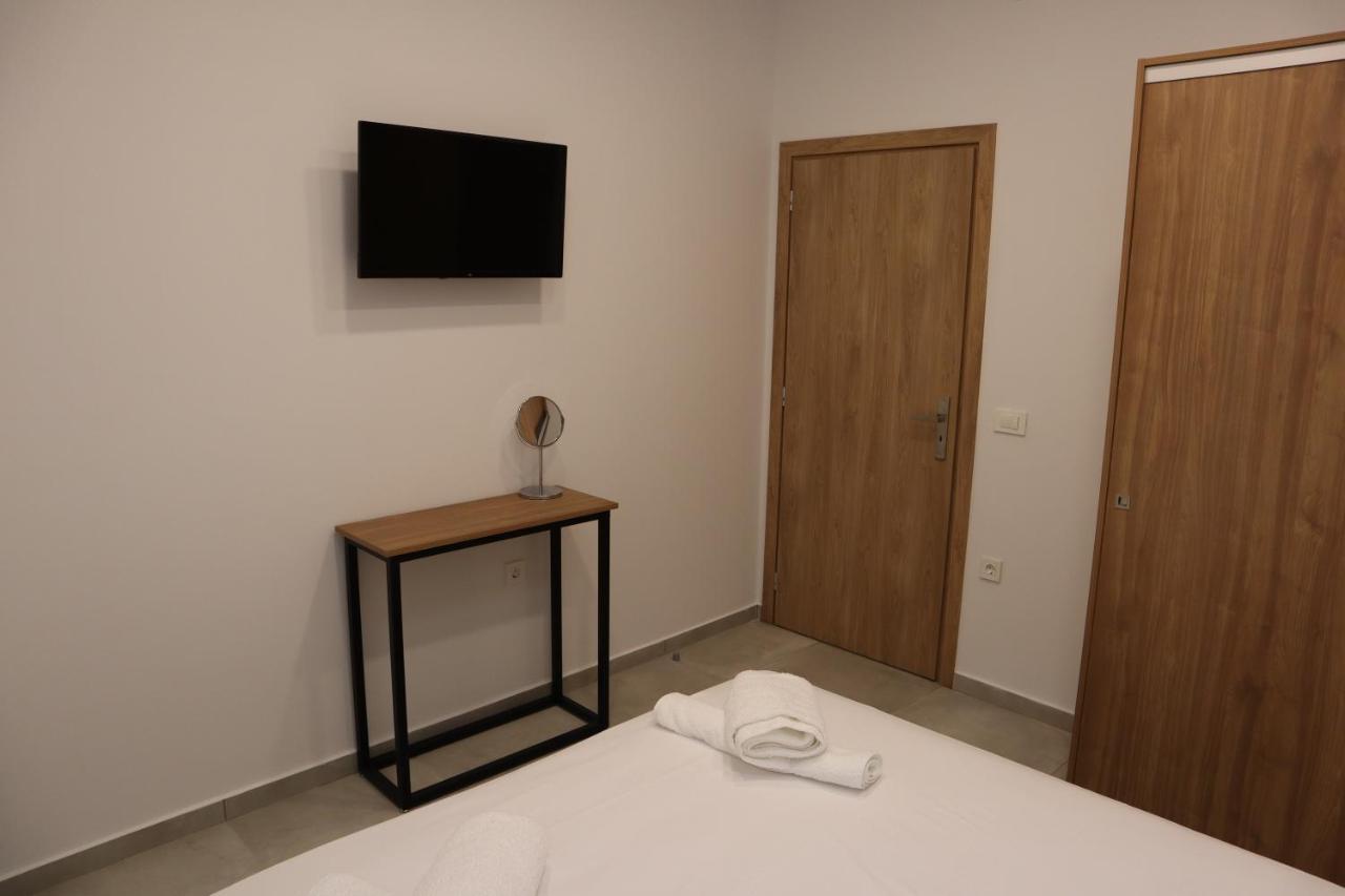 Kiani Apts Kalyves Bagian luar foto